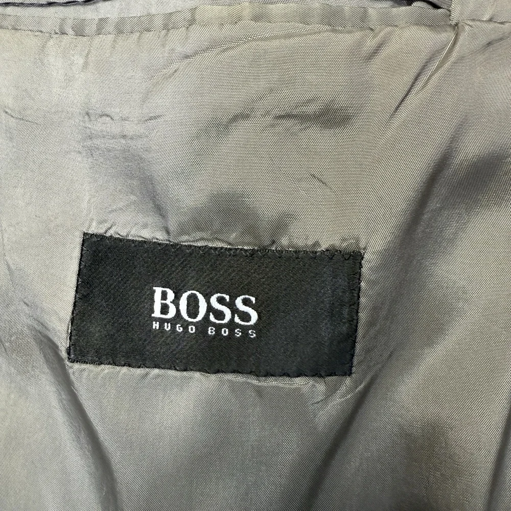 Hugo‎ Boss Sport Coat Men's 46R Gray Einstein Silk Wool Blazer USA